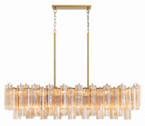 Addis 14 Light Aged Brass Chandelier ADD-317-AG-AM