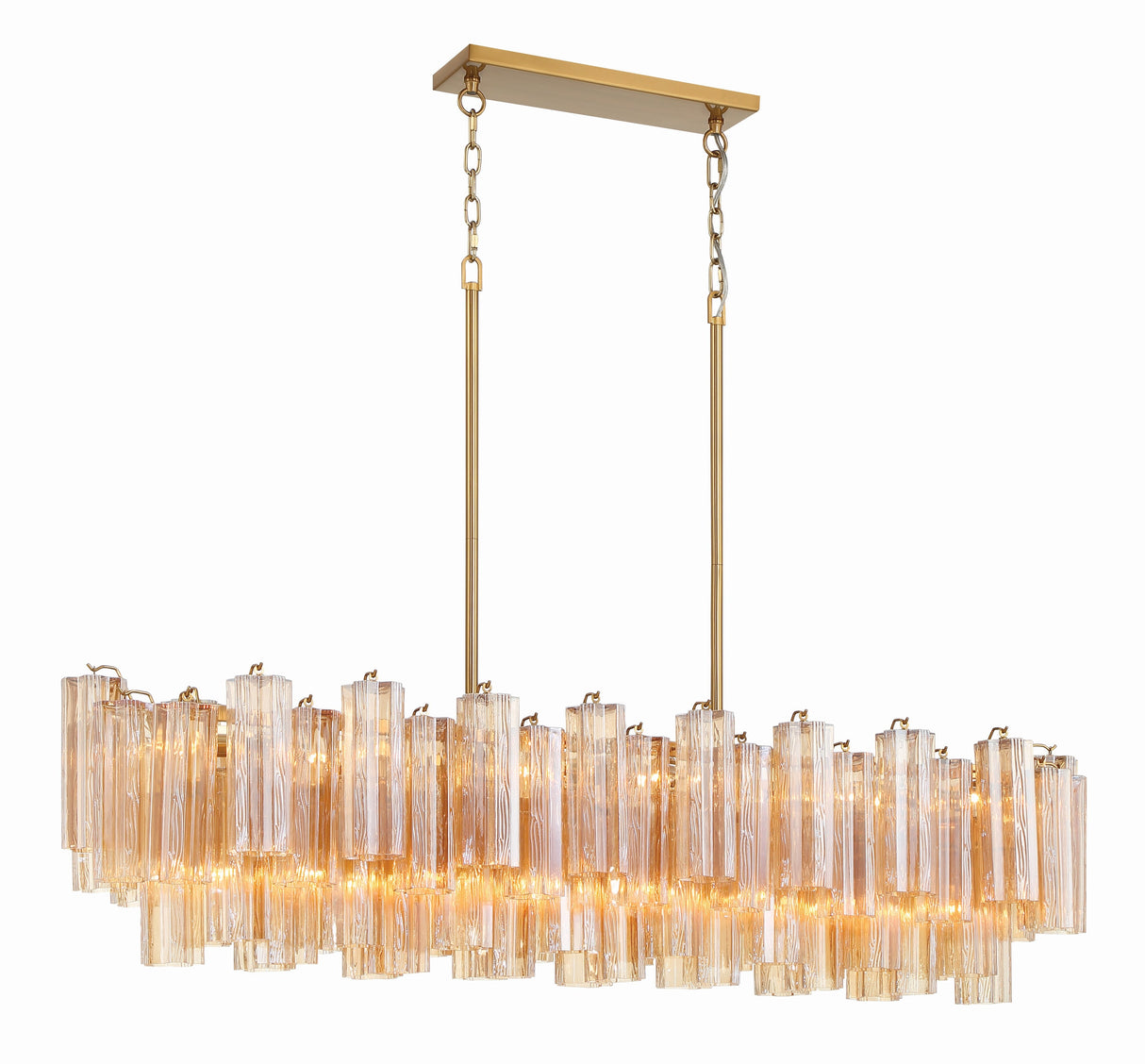 Addis 14 Light Aged Brass Chandelier ADD-317-AG-AM