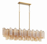 Addis 14 Light Aged Brass Chandelier ADD-317-AG-AM