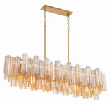 Addis 14 Light Aged Brass Chandelier ADD-317-AG-AM