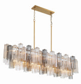 Addis 14 Light Aged Brass Chandelier ADD-317-AG-AM