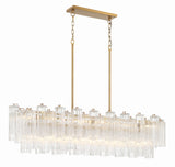 Addis 14 Light Aged Brass Chandelier ADD-317-AG-AM