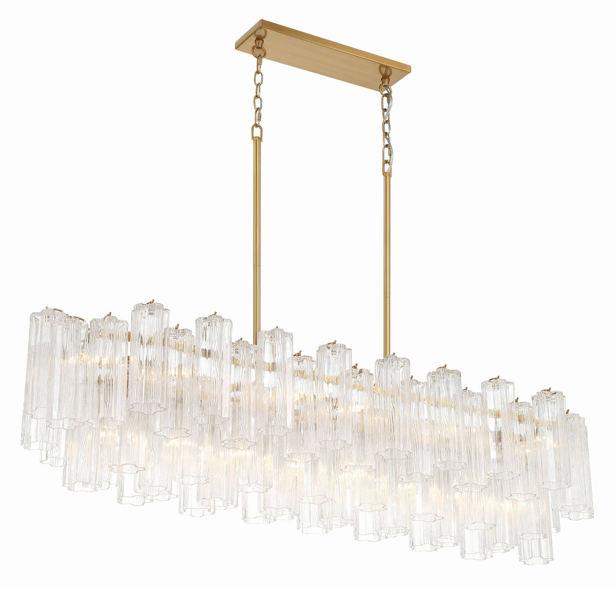 Addis 14 Light Aged Brass Chandelier ADD-317-AG-AM