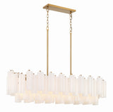 Addis 14 Light Aged Brass Chandelier ADD-317-AG-AM