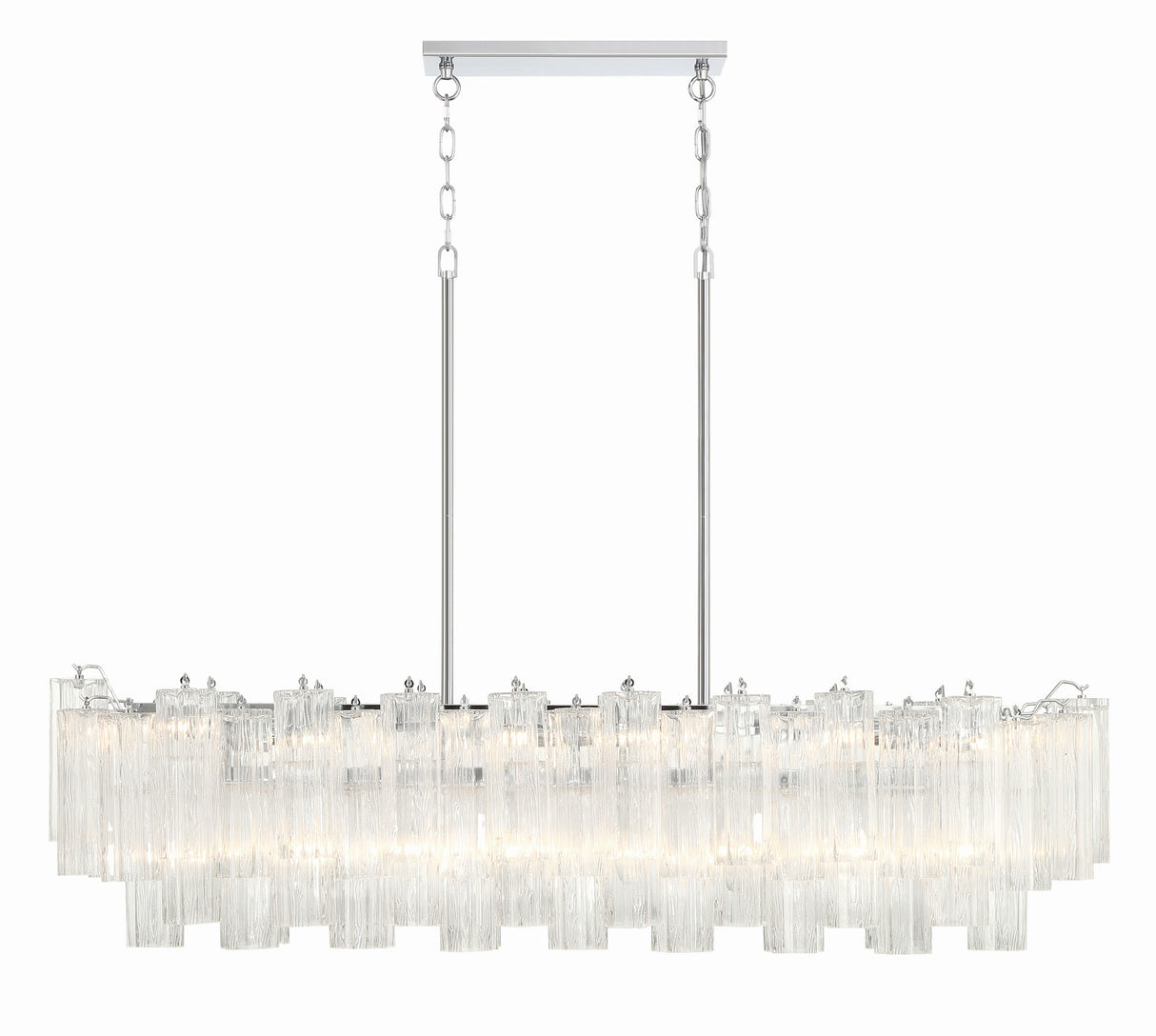 Addis 14 Light Polished Chrome Chandelier ADD-317-CH-CL