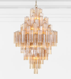Addis 20 Light Aged Brass Chandelier ADD-319-AG-AM