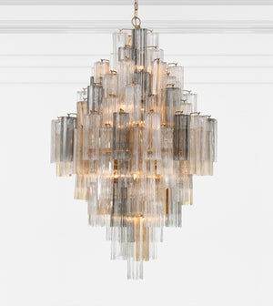 Addis 20 Light Aged Brass Chandelier ADD-319-AG-AM