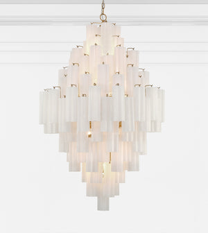 Addis 20 Light Aged Brass Chandelier ADD-319-AG-AM