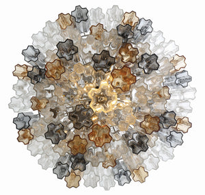Addis 20 Light Aged Brass Chandelier ADD-319-AG-AM