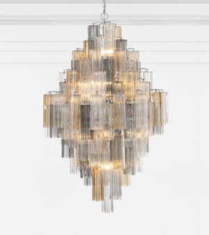 Addis 20 Light Aged Brass Chandelier ADD-319-AG-AM