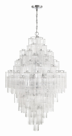 Addis 20 Light Aged Brass Chandelier ADD-319-AG-AM