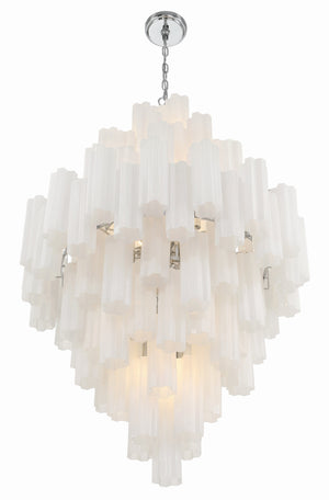 Addis 20 Light Aged Brass Chandelier ADD-319-AG-AM