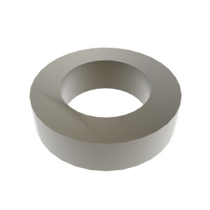 Amba Products Accessory AE-10R-BB 10mm Round Spacer (Qty of 2) for Antus or Sirio Collections - 0.375 x 1.5 x 1.5 in. - Brushed Bronze