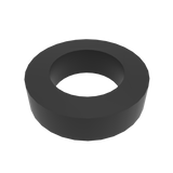 Amba Products Accessory AE-10R-MB 10mm Round Spacer (Qty of 2) for Antus or Sirio Collections - 0.375 x 1.5 x 1.5 in. - Matte Black Finish