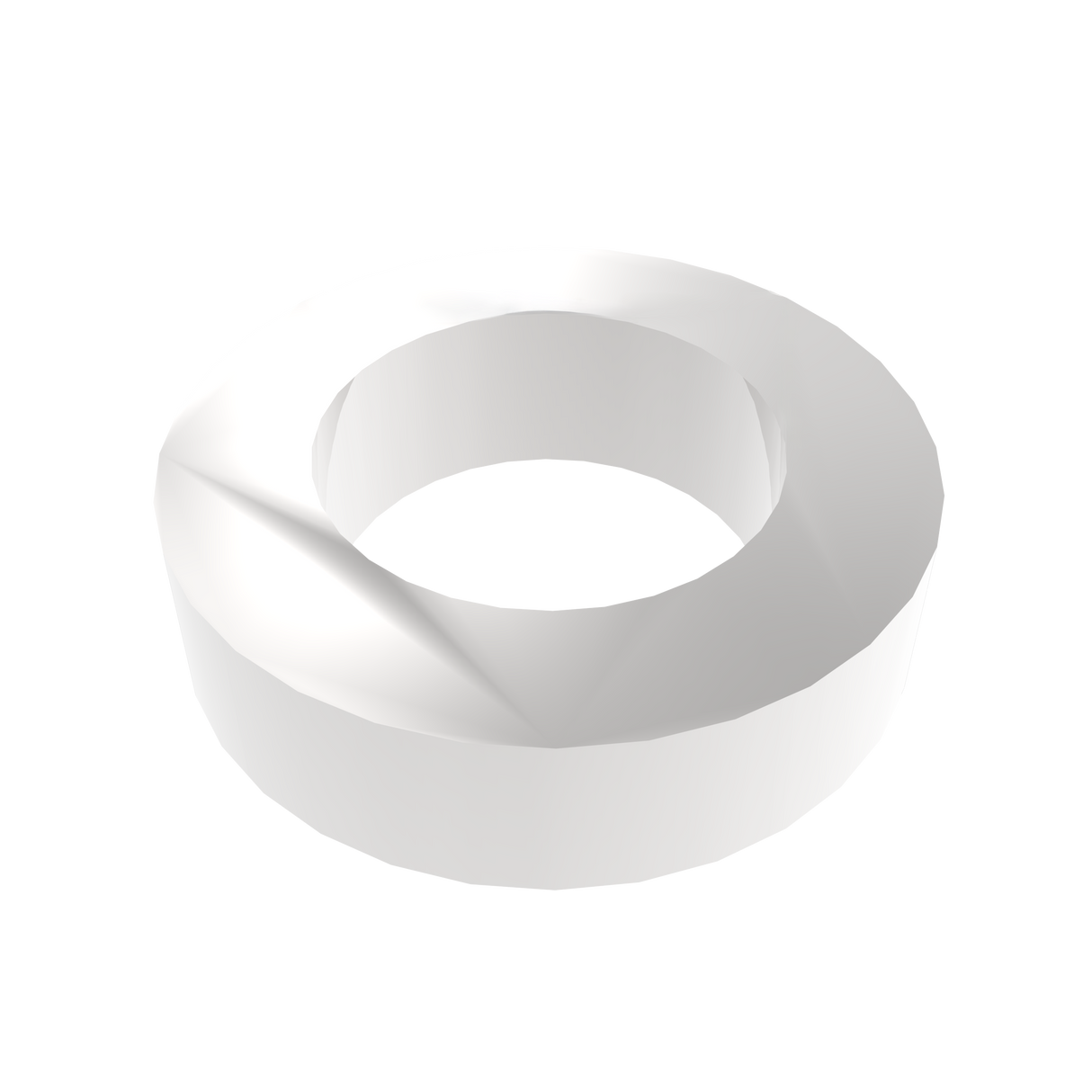Amba Products Accessory AE-10R-P 10mm Round Spacer (Qty of 2) for Antus or Sirio Collections - 0.375 x 1.5 x 1.5 in. - Polished Finish