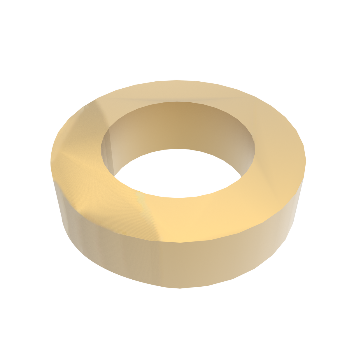 Amba Products Accessory AE-10R-SB 10mm Round Spacer (Qty of 2) for Antus or Sirio Collections - 0.375 x 1.5 x 1.5 in. - Satin Brass Finish