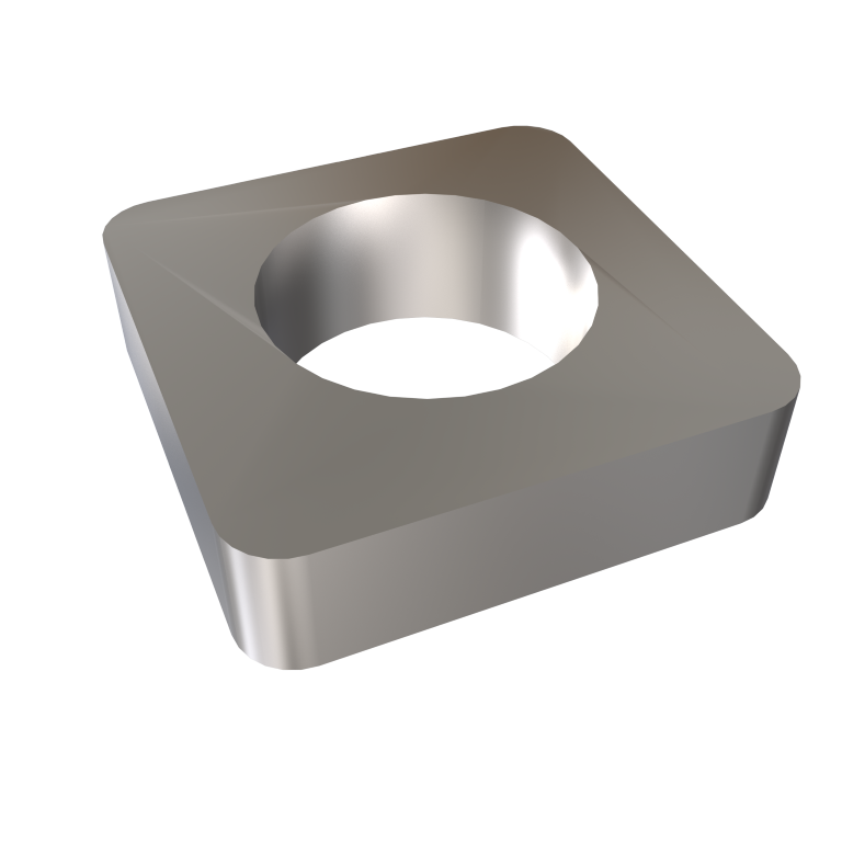 Amba Products Accessory AE-10S-B 10mm Square Spacer (Qty of 2) for Quadro or Vega Collections - 0.375 x 1.5 x 1.5 in. - Brushed Finish