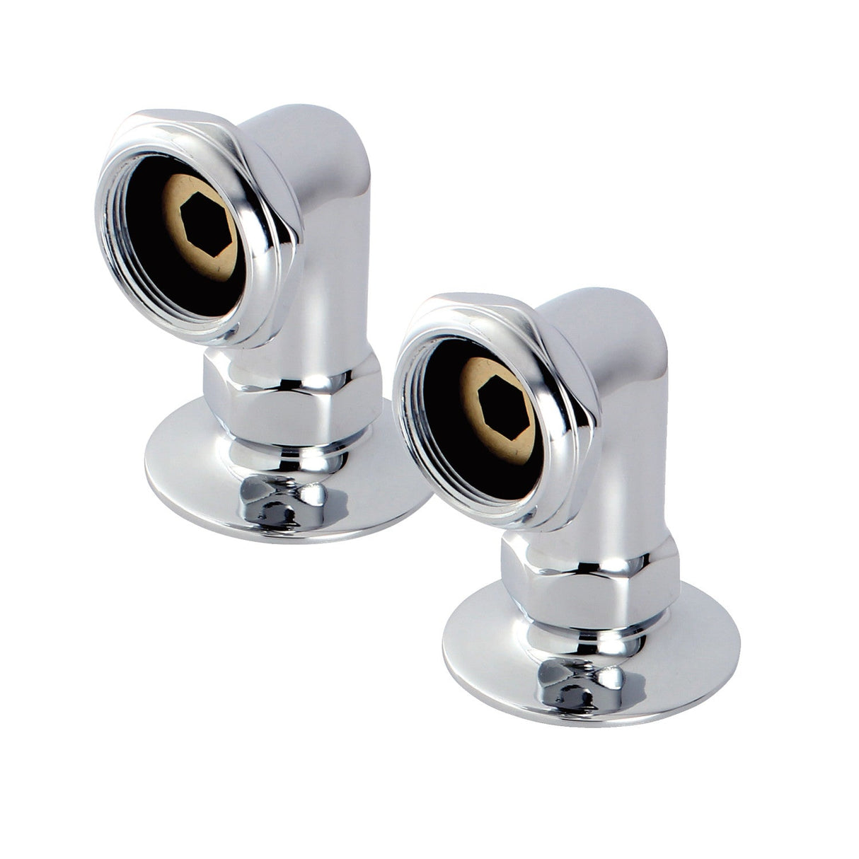 Aqua Vintage AE2RS1 2-Inch Deck Mount Tub Faucet Riser, Polished Chrome