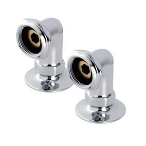 Aqua Vintage AE2RS1 2-Inch Deck Mount Tub Faucet Riser, Polished Chrome