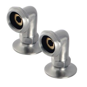 Aqua Vintage AE2RS8 2-Inch Deck Mount Tub Faucet Riser, Brushed Nickel