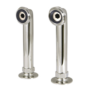 Aqua Vintage AE6RS6 6-Inch Deck Mount Tub Faucet Riser, Polished Nickel