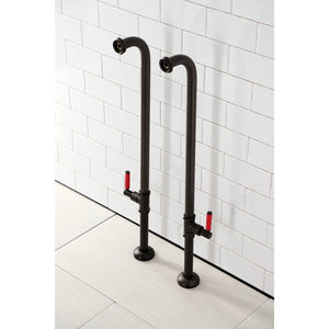 Concord AE810S5DKL Freestanding Tub Supply Line, Oil Rubbed Bronze