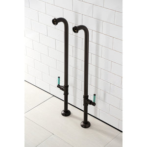 Concord AE810S5DKL Freestanding Tub Supply Line, Oil Rubbed Bronze