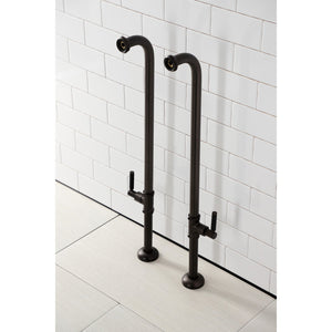 Concord AE810S5DKL Freestanding Tub Supply Line, Oil Rubbed Bronze