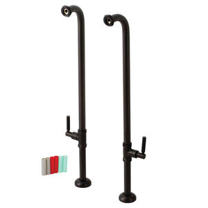 Concord AE810S5DKL Freestanding Tub Supply Line, Oil Rubbed Bronze