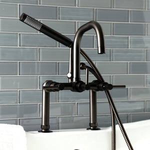 Concord AE8405DL Deck Mount Clawfoot Tub Faucet, Oil Rubbed Bronze