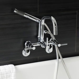 Concord AE8451DL Wall Mount Clawfoot Tub Faucet, Polished Chrome