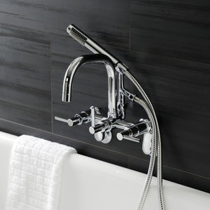 Concord AE8451DL Wall Mount Clawfoot Tub Faucet, Polished Chrome