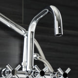 Concord AE8451DX Wall Mount Clawfoot Tub Faucet, Polished Chrome