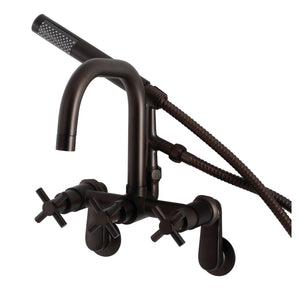 Concord AE8455DX Wall Mount Clawfoot Tub Faucet, Oil Rubbed Bronze