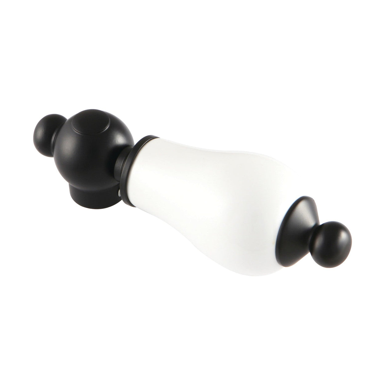 Aqua Vintage AECL0 Porcelain Lever Handle, Matte Black