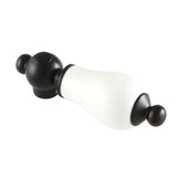 Aqua Vintage AECL0 Porcelain Lever Handle, Matte Black