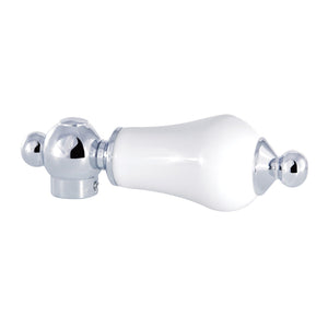 Aqua Vintage AECL1 Porcelain Lever Handle, Polished Chrome