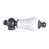 Aqua Vintage AECL5 Porcelain Lever Handle, Oil Rubbed Bronze