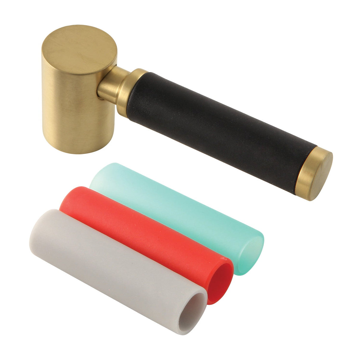 Kaiser AEDKL7 Brass Lever Handle, Brushed Brass