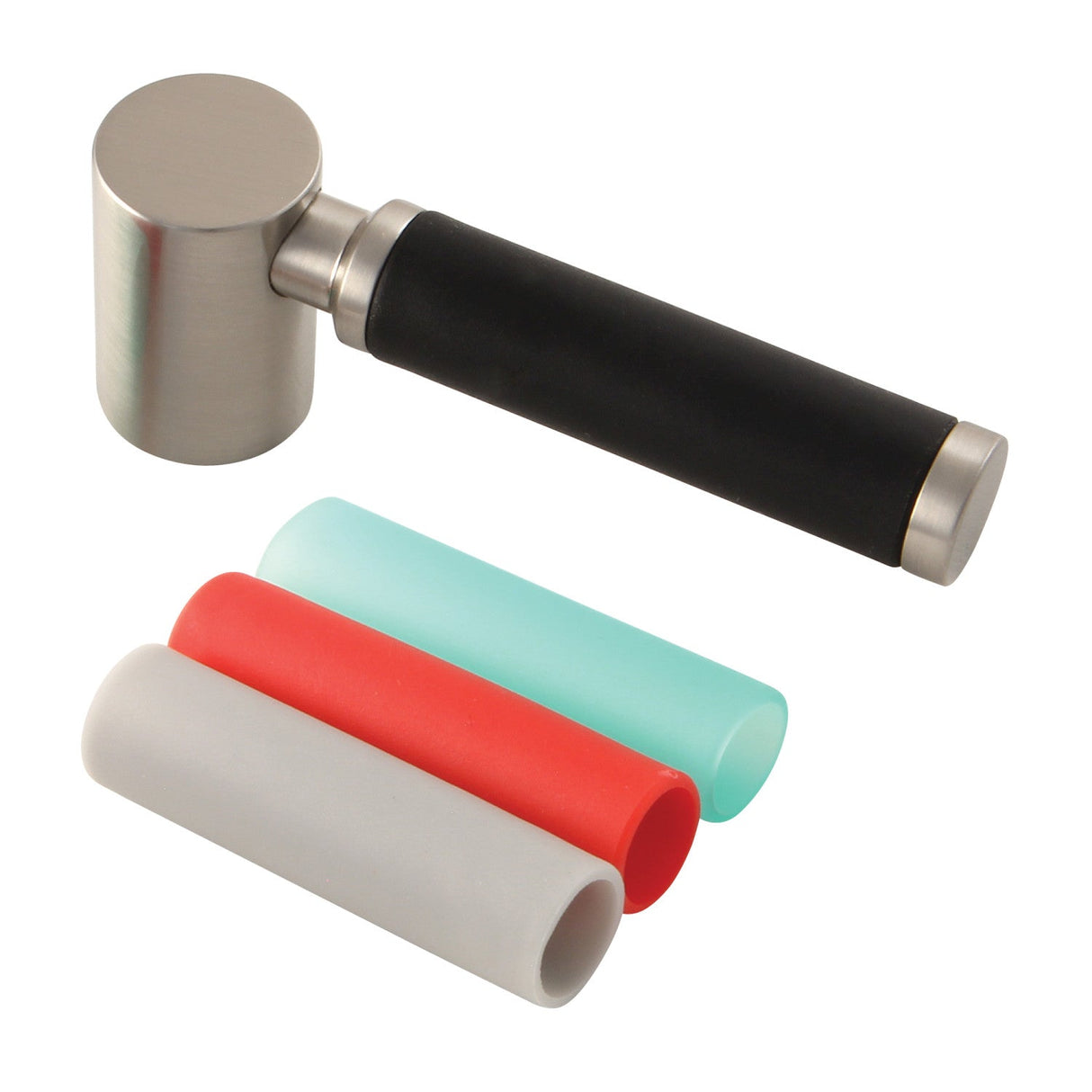 Kaiser AEDKL8 Brass Lever Handle, Brushed Nickel