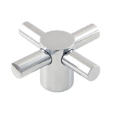 Concord AEDX1 Brass Cross Handle, Polished Chrome