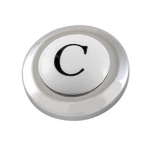 AEHICX1C Cold Handle Index Button, Polished Chrome