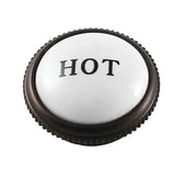 AEHIMX5H Hot Handle Index Button, Oil Rubbed Bronze