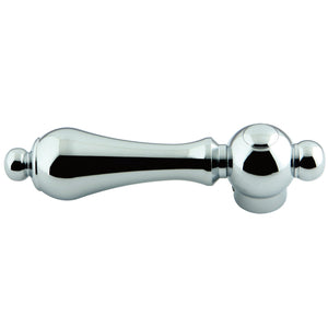 Aqua Vintage AEML1 Brass Lever Handle, Polished Chrome