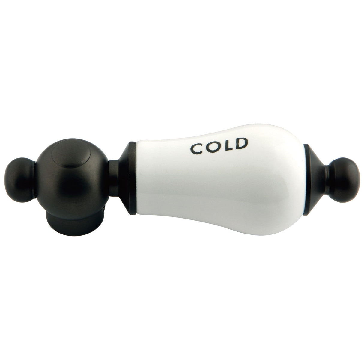 Aqua Vintage AEPL5C Cold Porcelain Lever Handle, Oil Rubbed Bronze