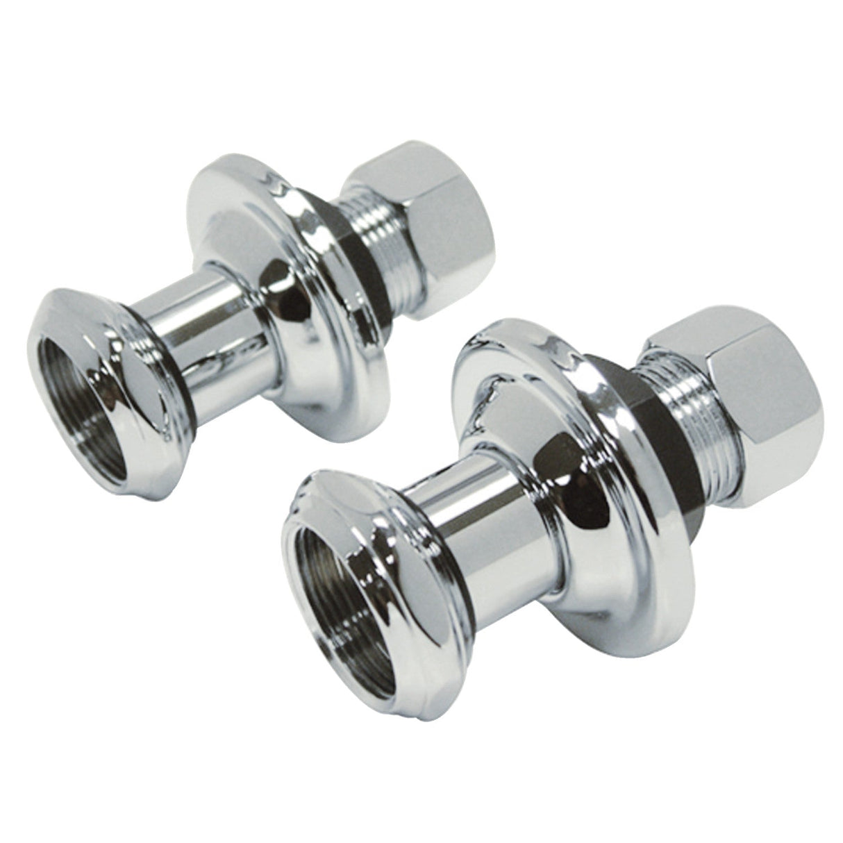 Aqua Vintage AEU4101 1-3/4 Inch Wall Union Extension, Polished Chrome