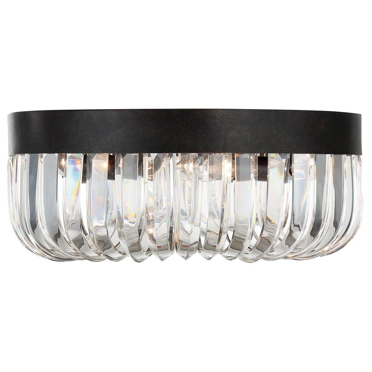 Alister 5 Light Charcoal Bronze Flush Mount ALI-B2005-CZ