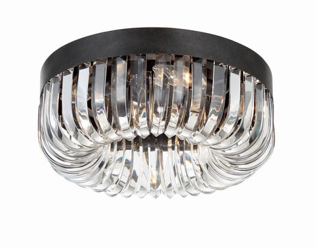 Alister 5 Light Charcoal Bronze Flush Mount ALI-B2005-CZ