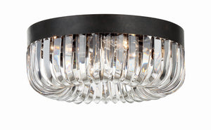 Alister 5 Light Charcoal Bronze Flush Mount ALI-B2005-CZ
