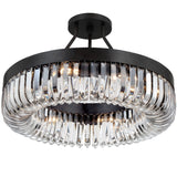 Alister 8 Light Charcoal Bronze Semi Flush Mount ALI-B2008-CZ_CEILING